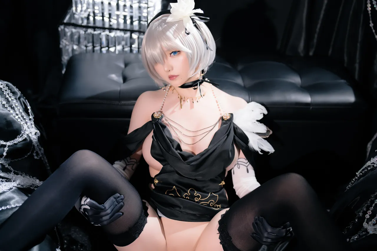 星之迟迟 - 2023年9月计划C 尼尔-2B同人礼服-erohere74.webp